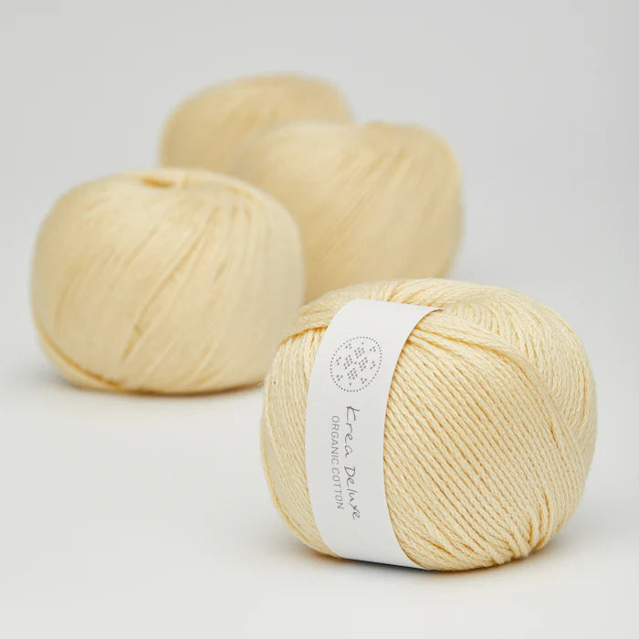 Coton biologique Krea Deluxe 100 % coton 25 g 83 m