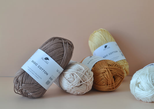 Fil de coton Pro Lana Basic Cotton 125 m 50 g