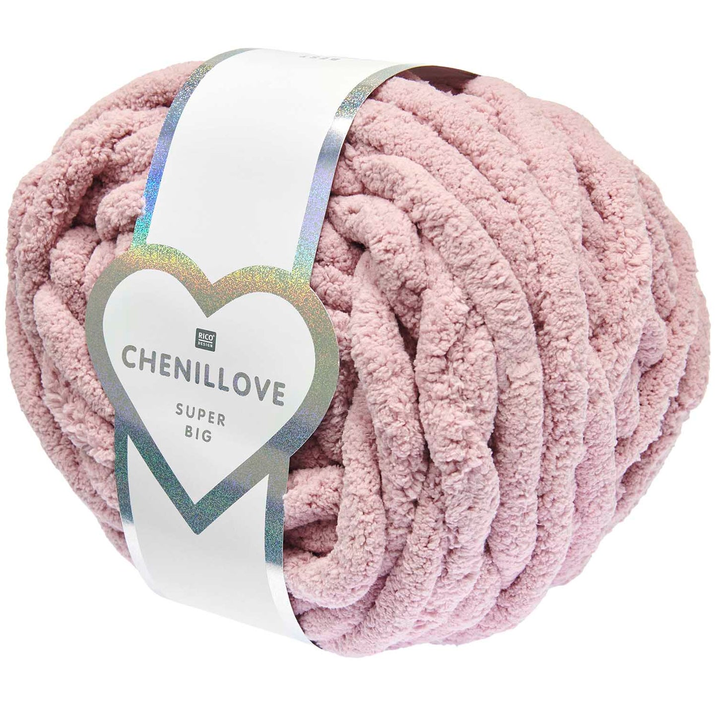 Rico Design Chenillove Super Big Fingerstrickgarn 100 % Polyester 300 g 36 m