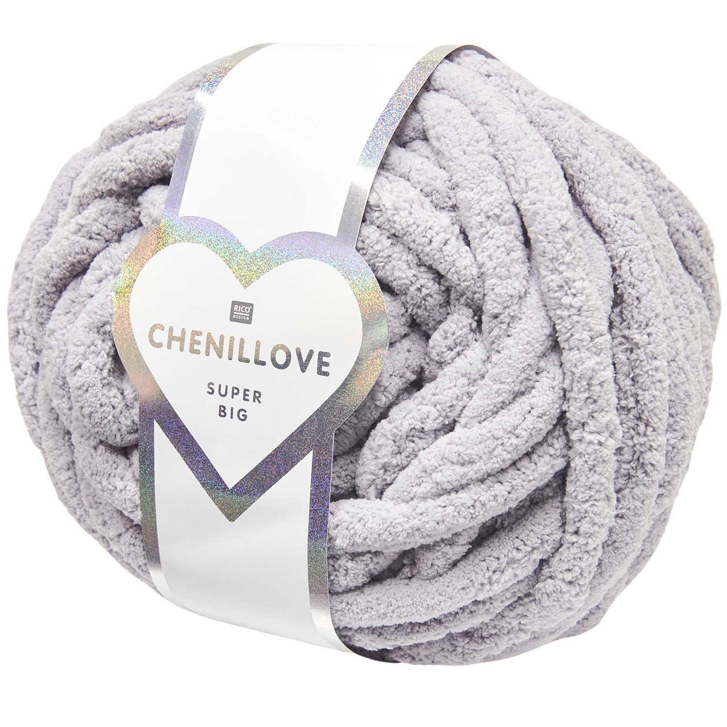 Rico Design Chenillove Super Big Fingerstrickgarn 100 % Polyester 300 g 36 m