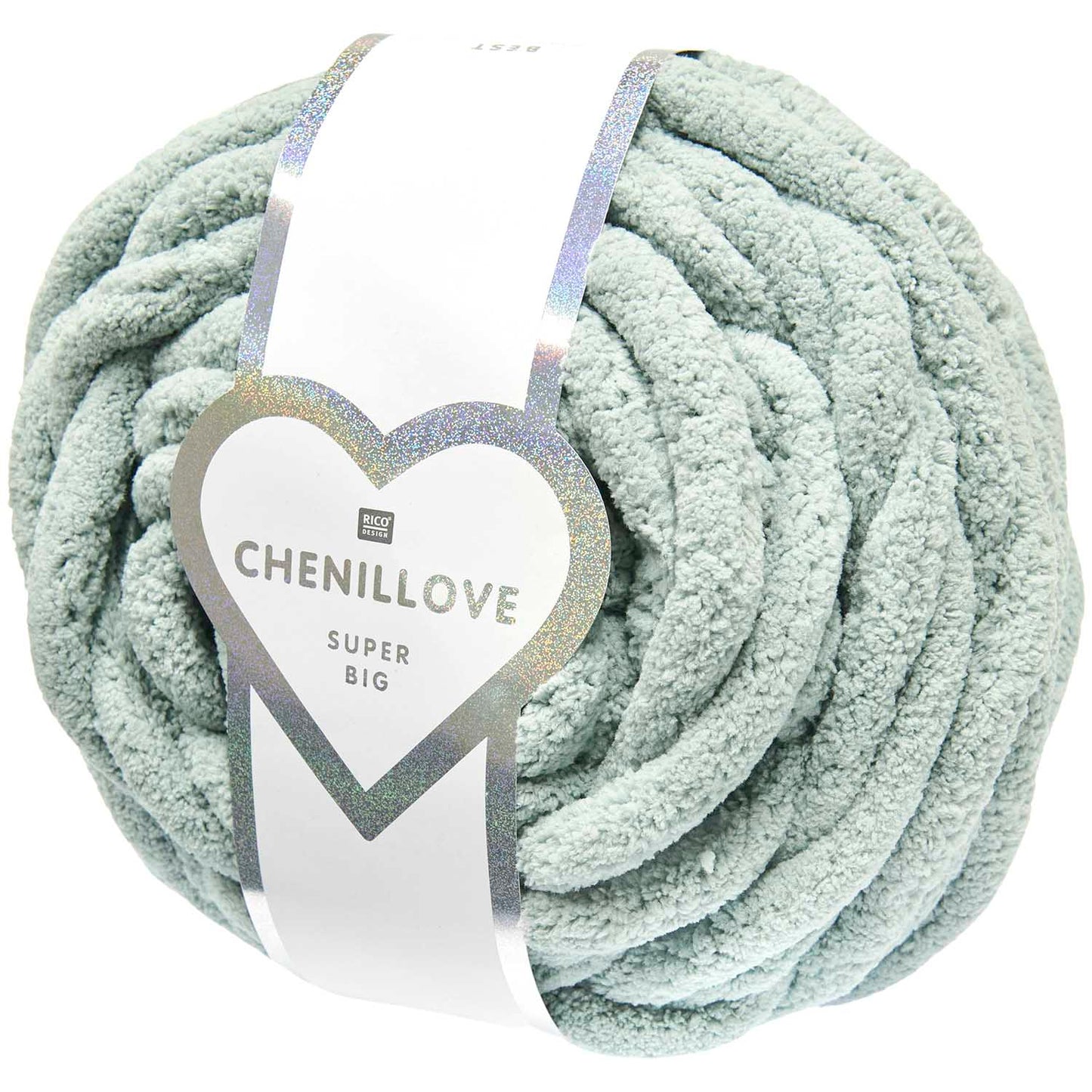 Rico Design Chenillove Super Big Fingerstrickgarn 100 % Polyester 300 g 36 m