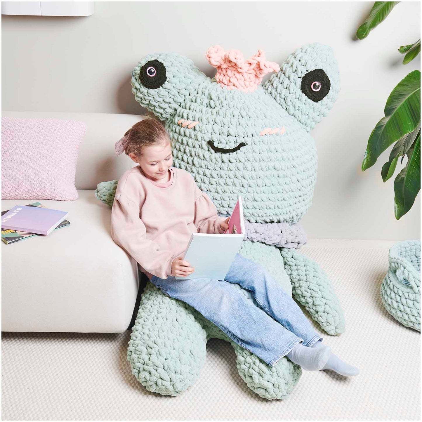 Rico Design Chenillove Super Big Fingerstrickgarn 100 % Polyester 300 g 36 m