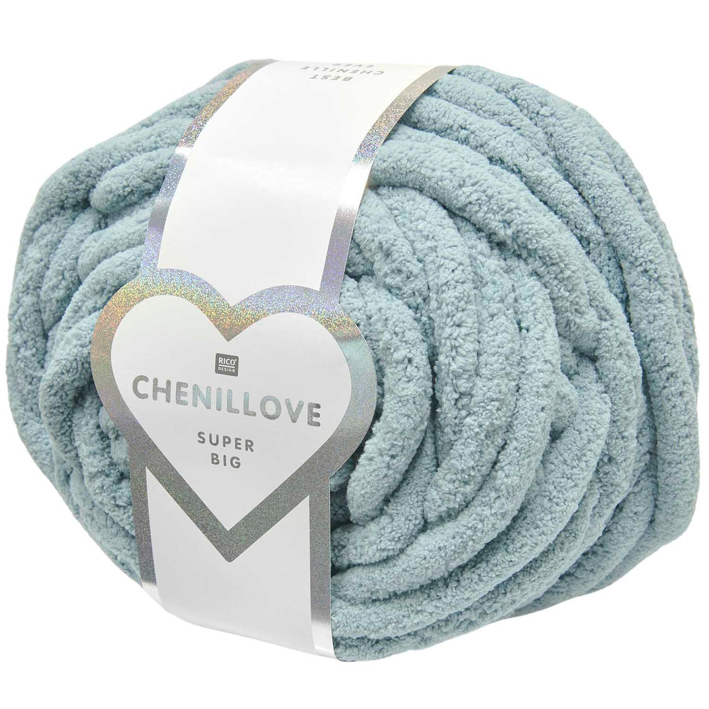 Rico Design Chenillove Super Big Fingerstrickgarn 100 % Polyester 300 g 36 m