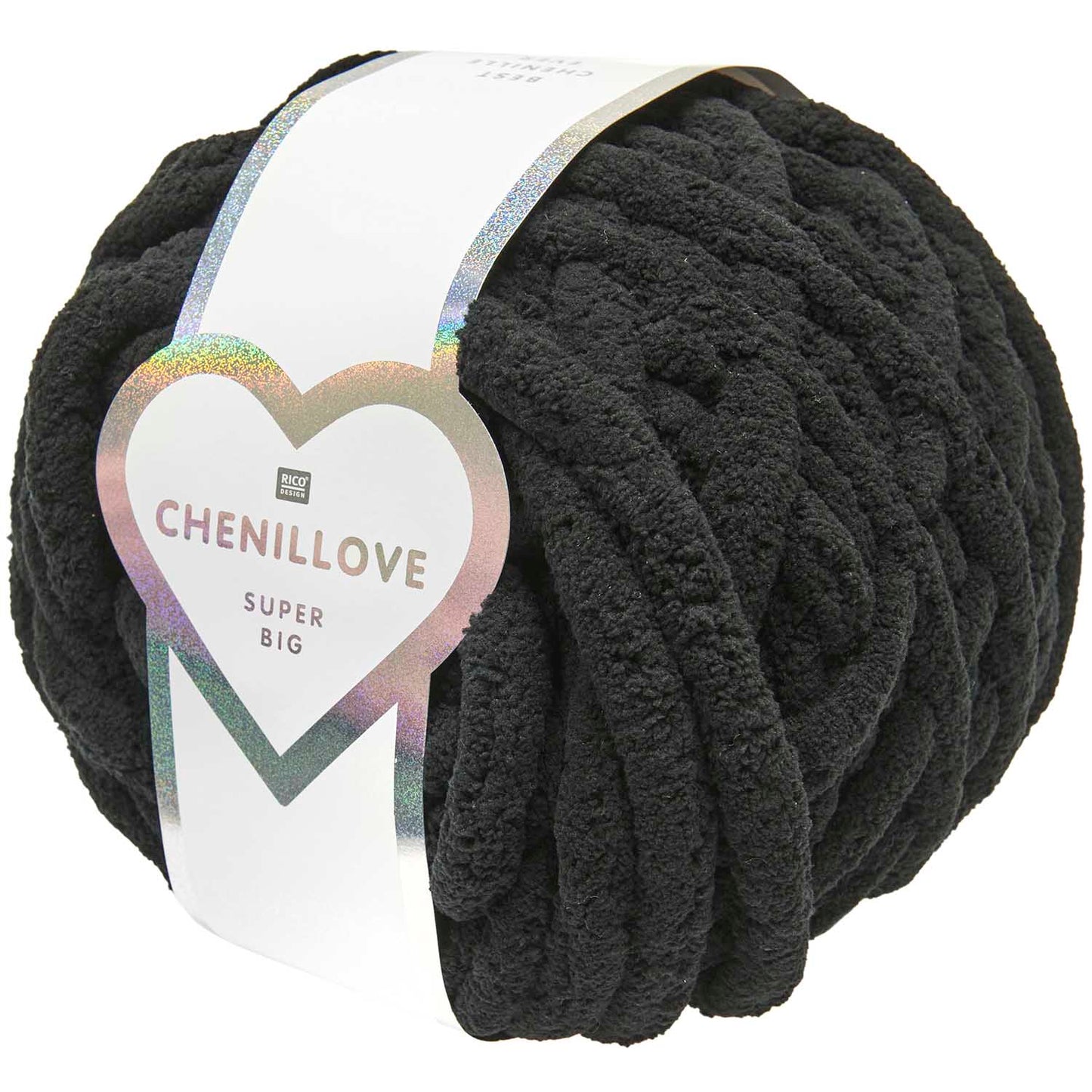 Rico Design Chenillove Super Big Fingerstrickgarn 100 % Polyester 300 g 36 m