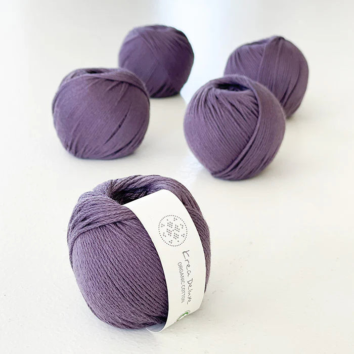 Coton biologique Krea Deluxe 100 % coton 25 g 83 m