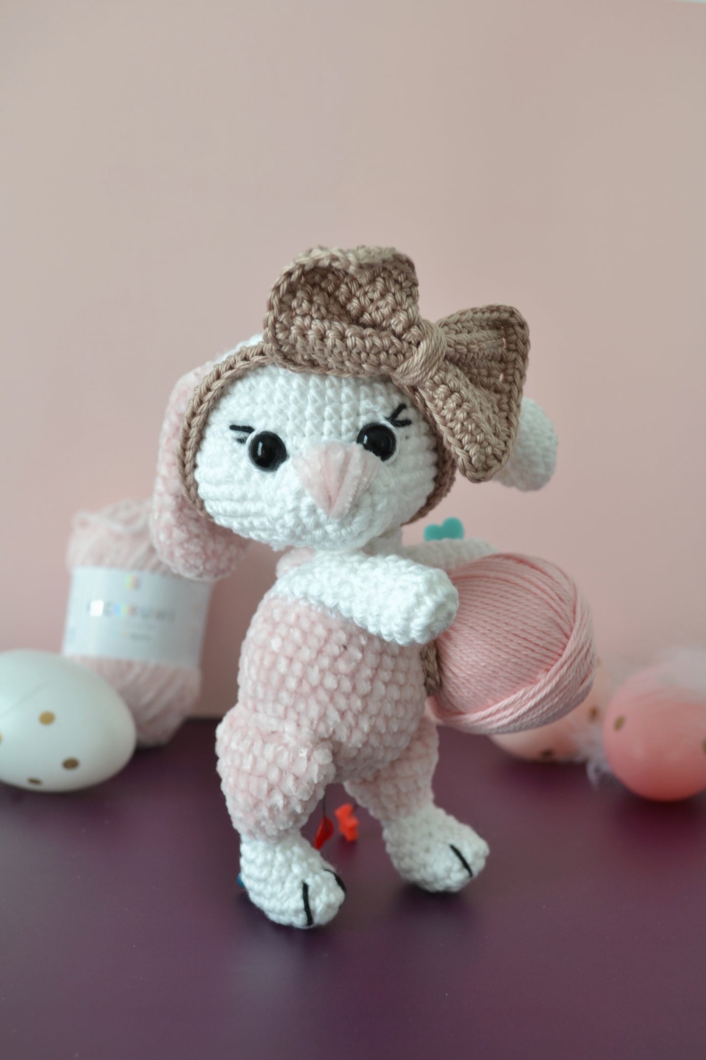 Kit de crochet Bunny Lili Rose dans une valise