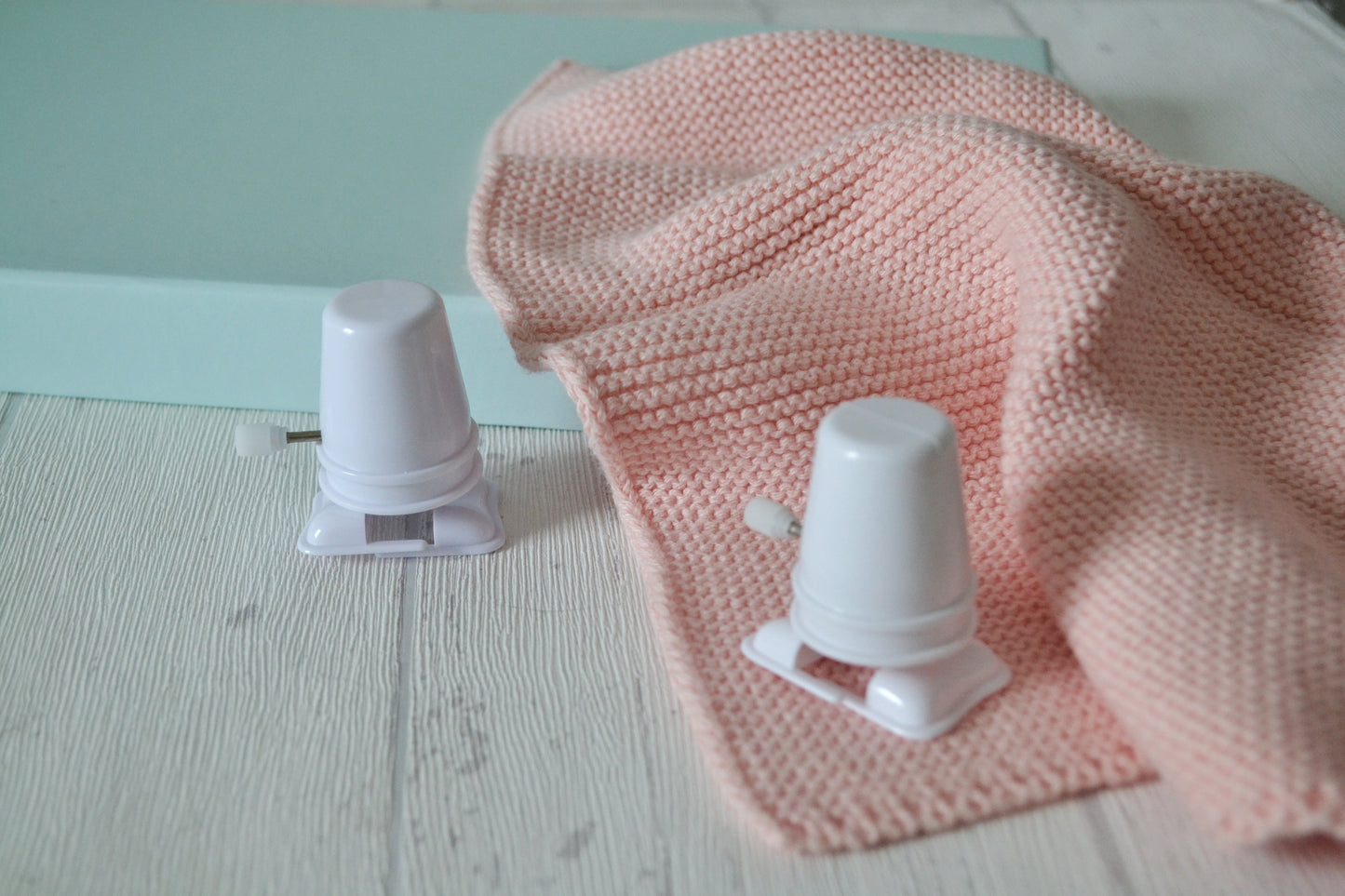 Amigurumi machine à marcher blanc