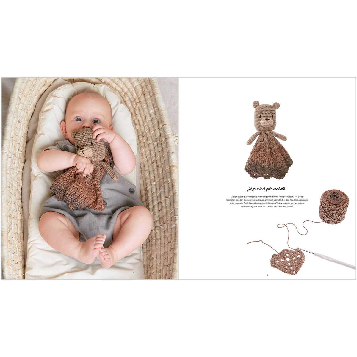 Ricorumi Anleitungsheft Baby Blankies Deutsch