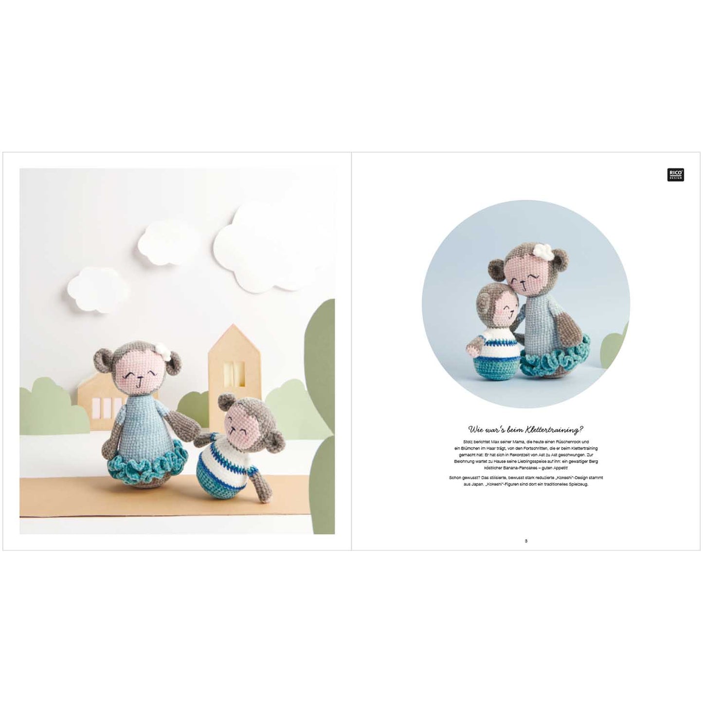 Livret d'instructions Rico Design Ricorumi Mini Me allemand