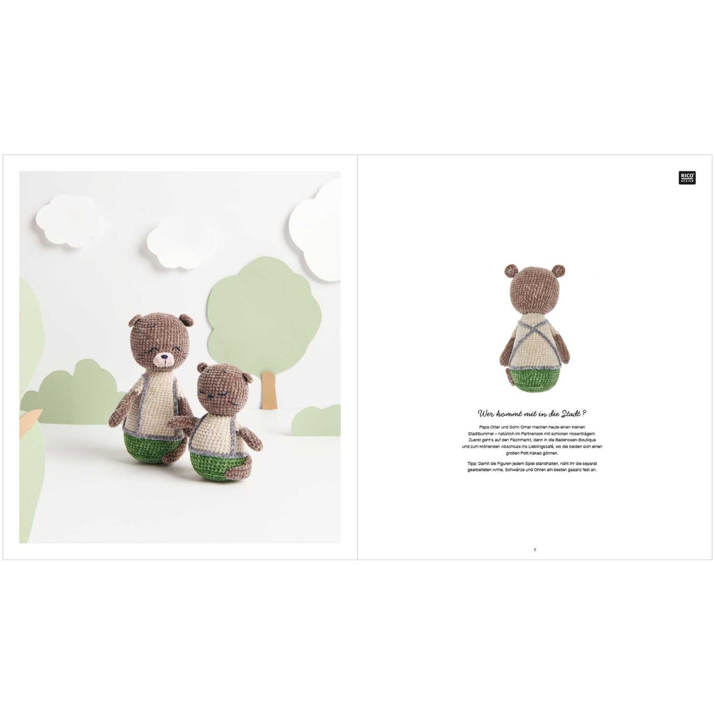 Livret d'instructions Rico Design Ricorumi Mini Me allemand
