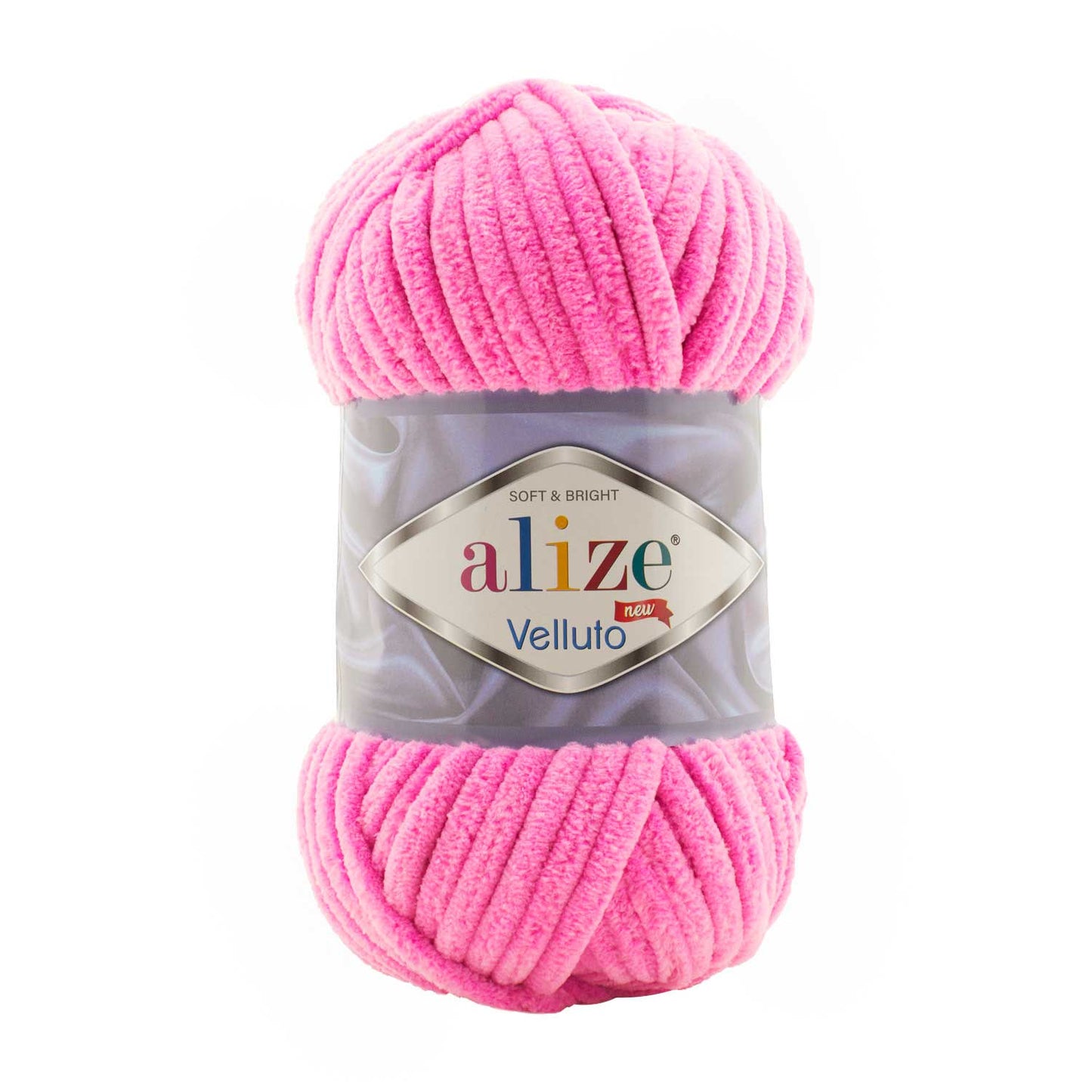 Fil chenille Alize Velluto 100% micropolyester 100 g / 68 m