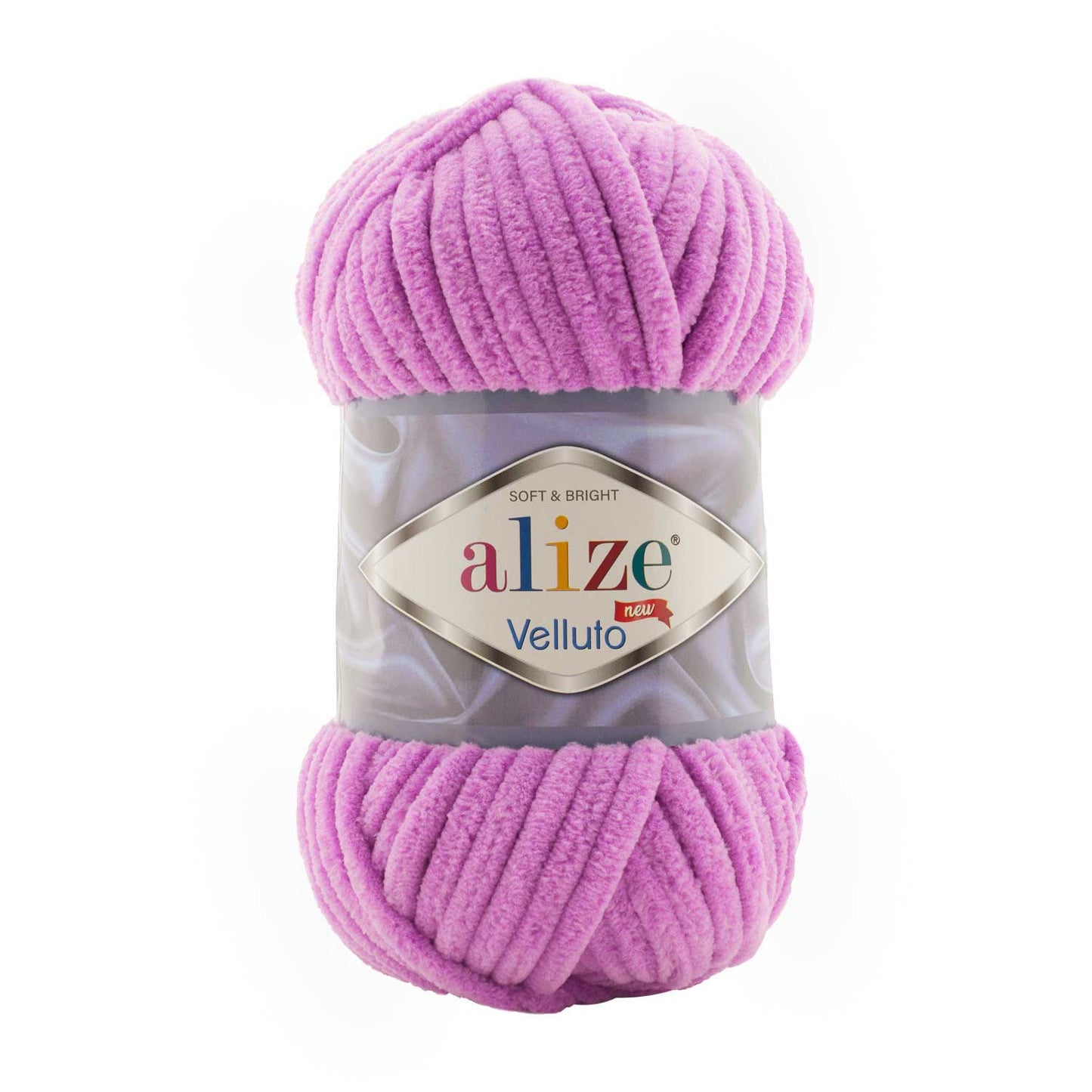 Fil chenille Alize Velluto 100% micropolyester 100 g / 68 m