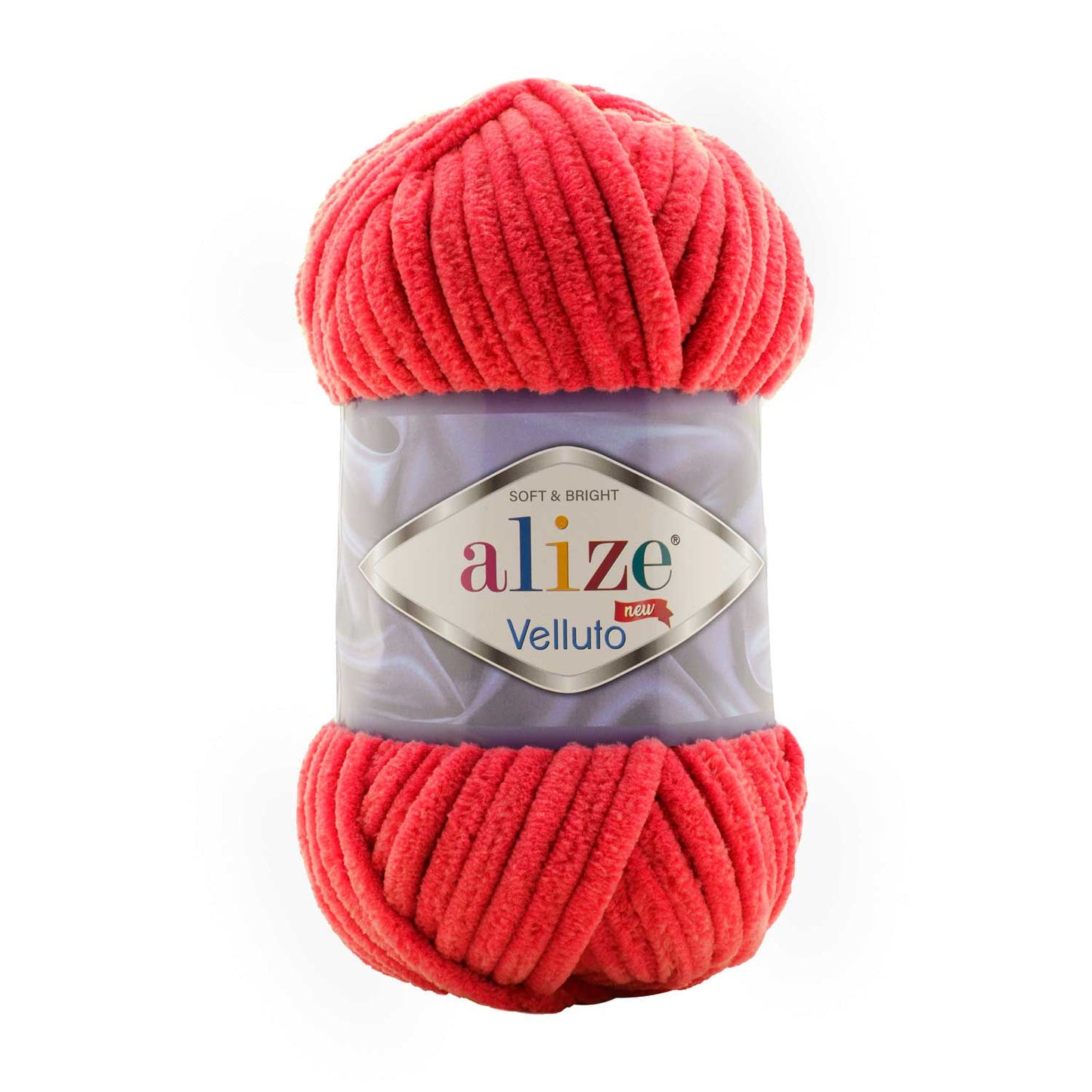 Fil chenille Alize Velluto 100% micropolyester 100 g / 68 m