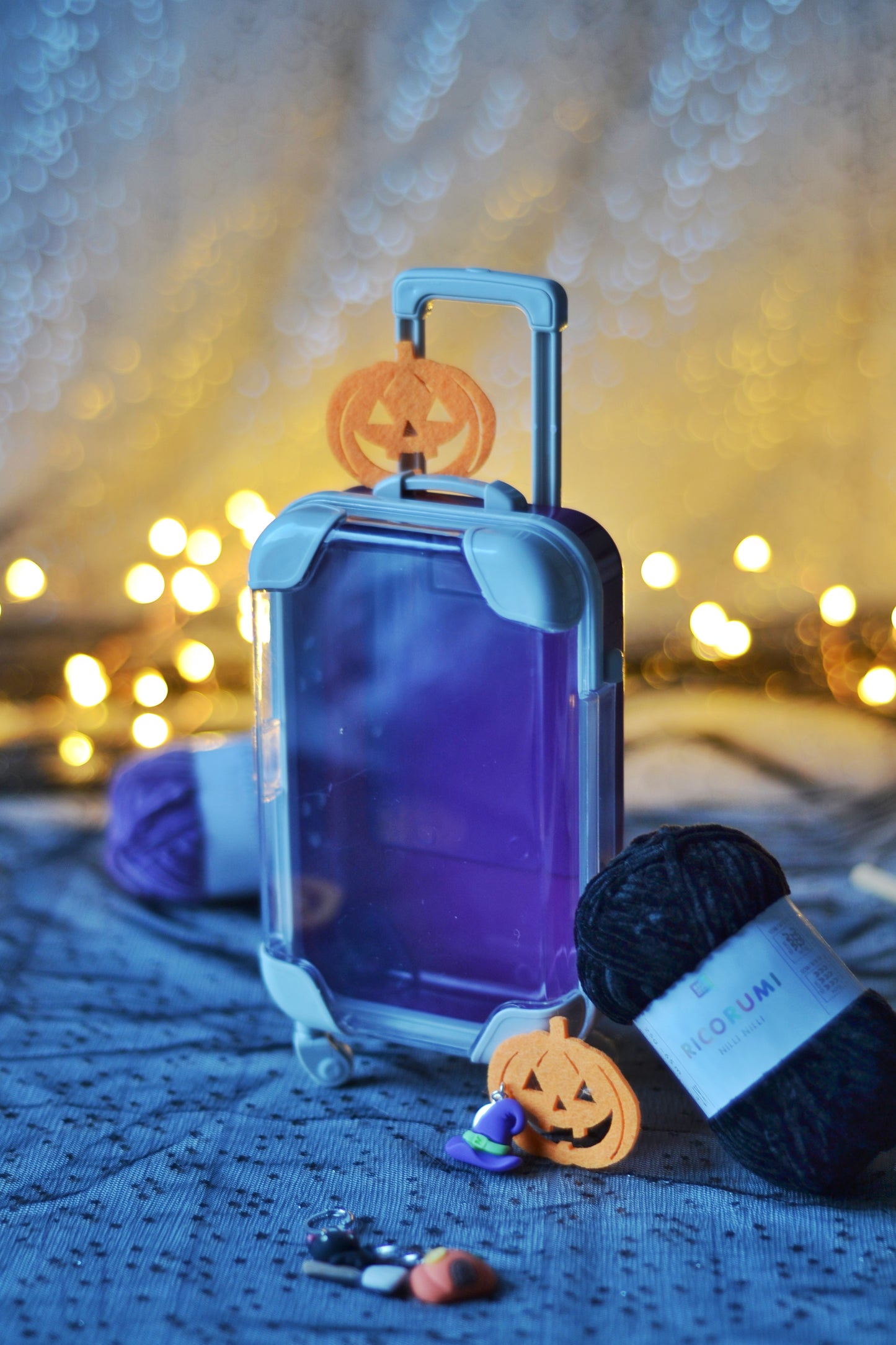 Häkelset Halloweenkatze mit Koffer Ricorumi Nilli Nilli Amigurumi