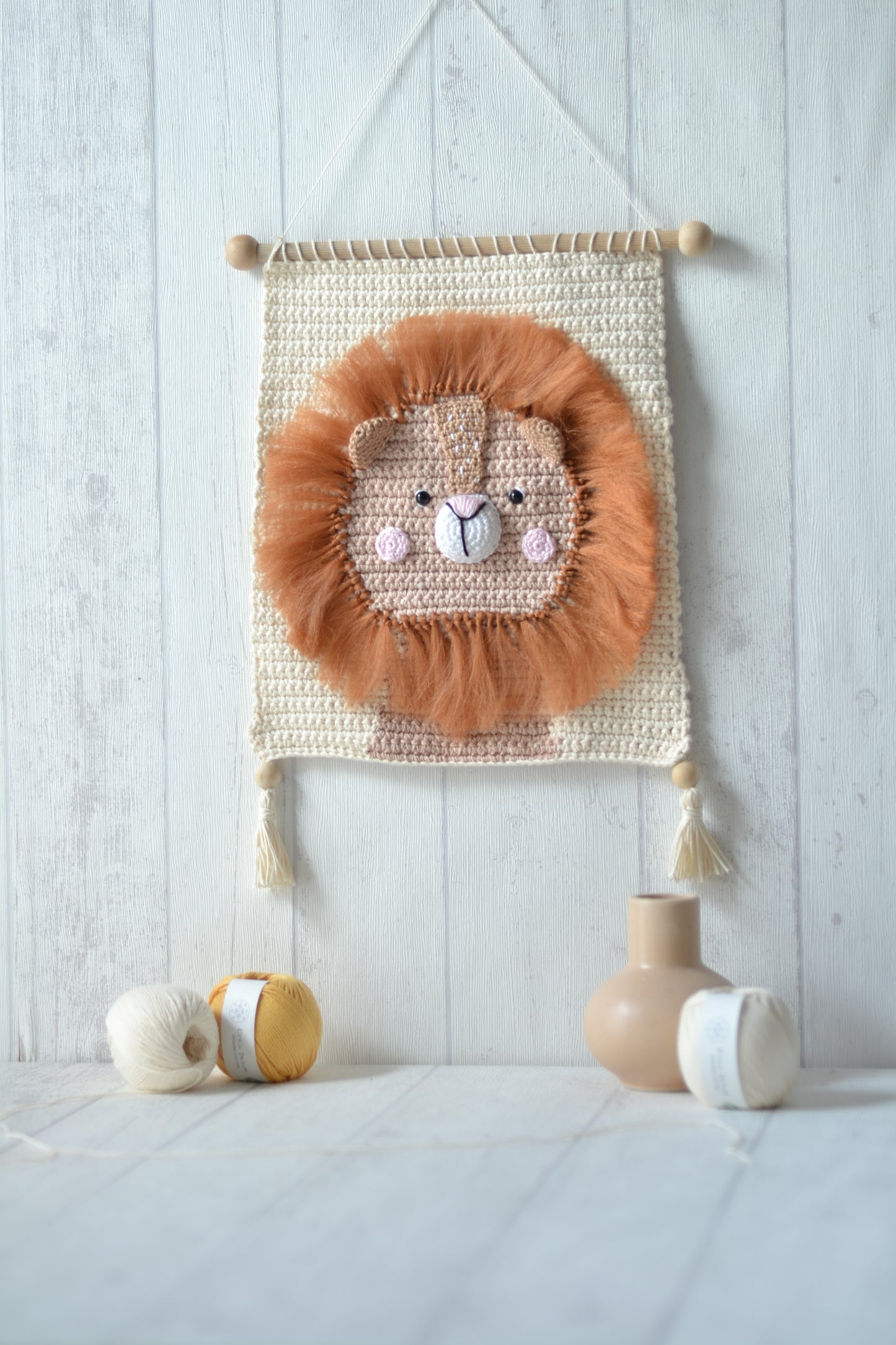 Rundstäbe Makramee Holzstab zum Aufhängen