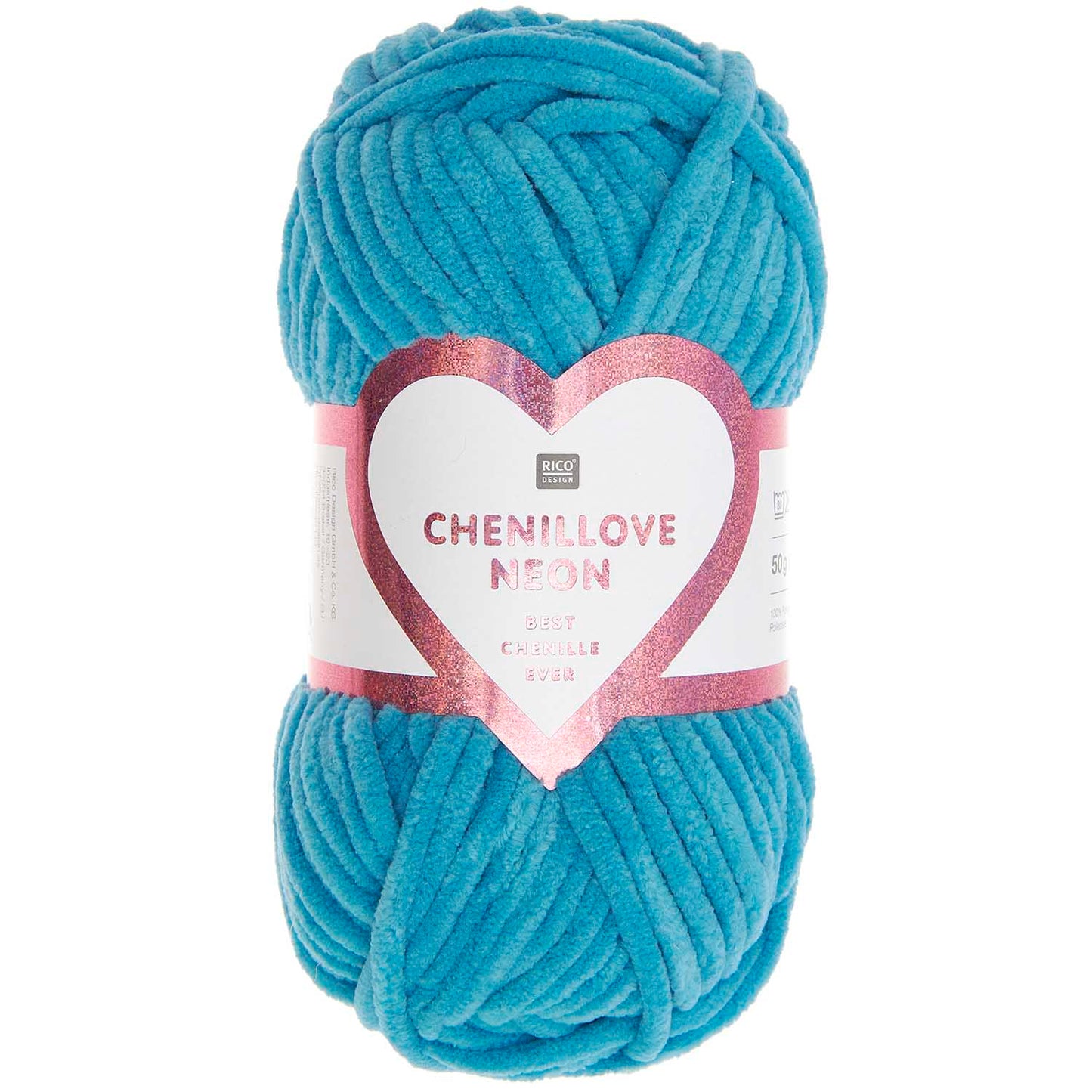 Rico Chenillove fil chenille néon