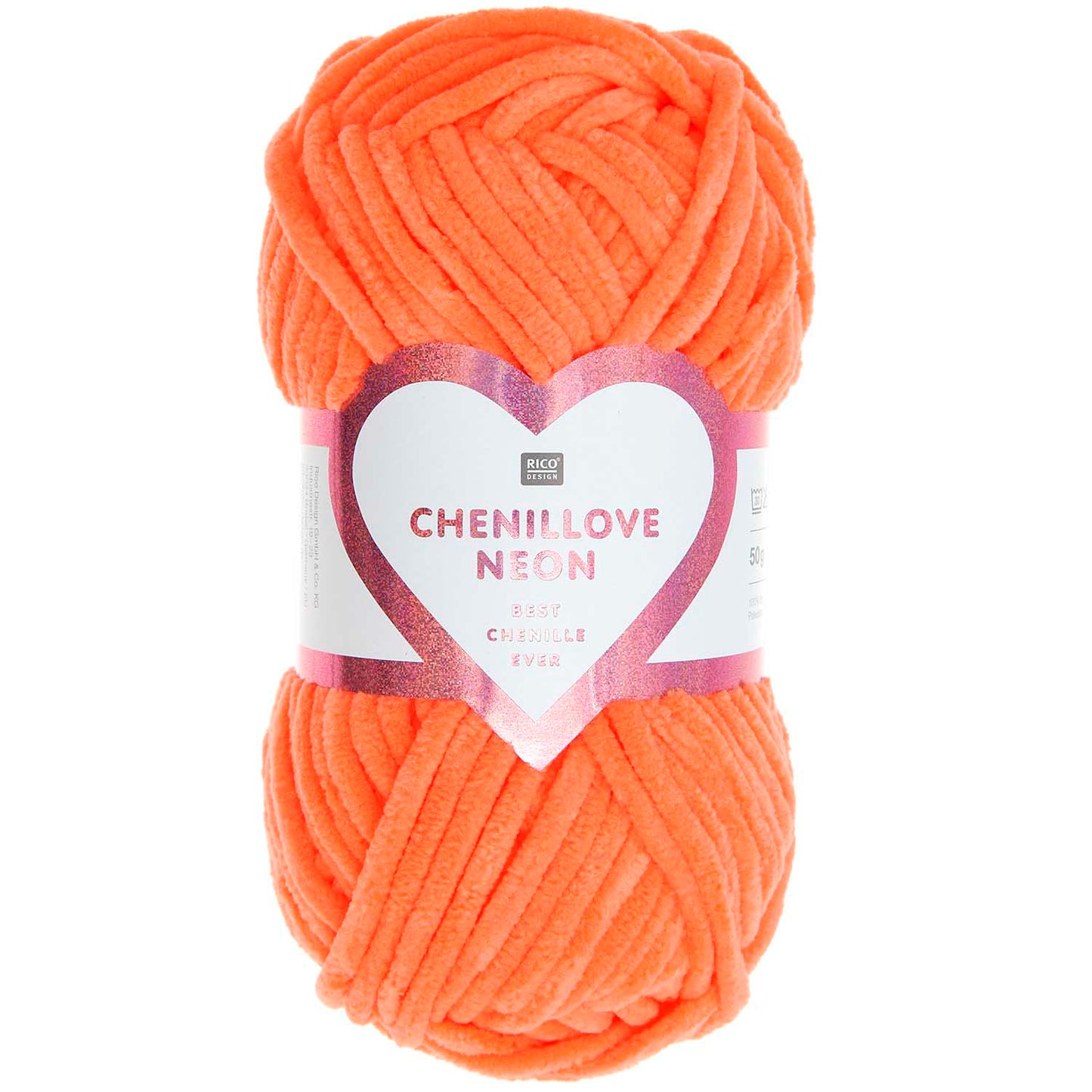 Rico Chenillove fil chenille néon