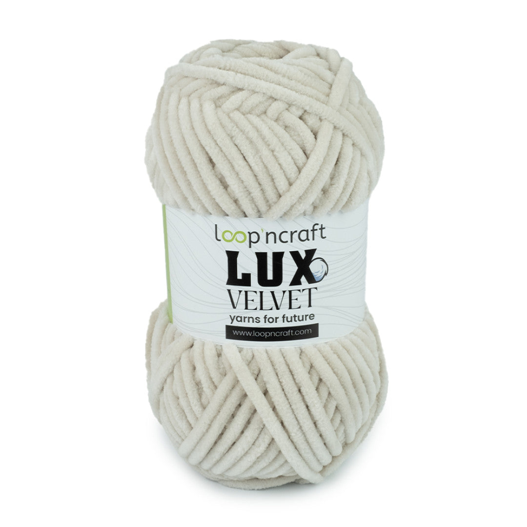 Fil chenille Loop'n Craft Lux Velvet 120 m / 100 g
