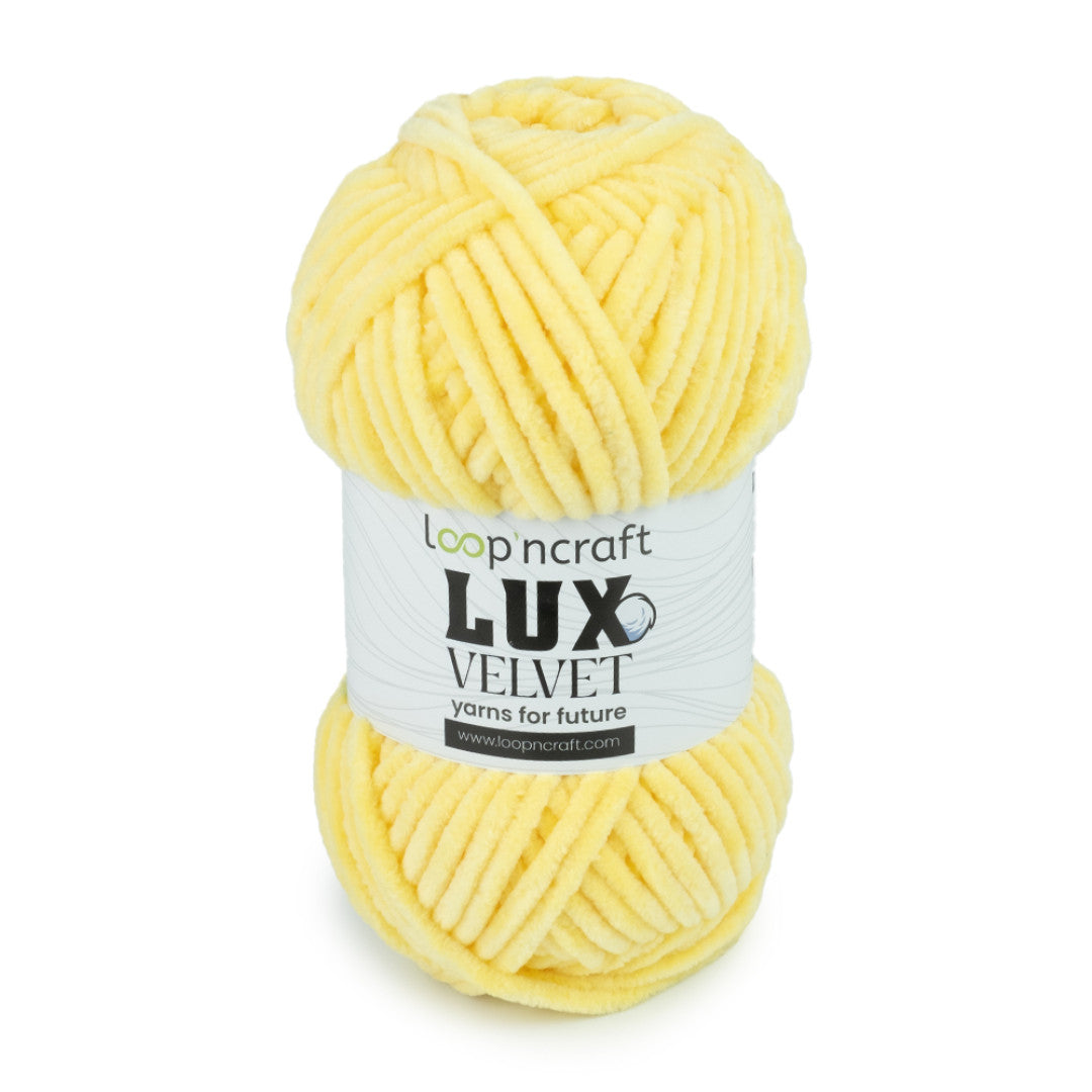 Fil chenille Loop'n Craft Lux Velvet 120 m / 100 g