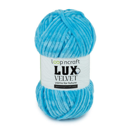 Fil chenille Loop'n Craft Lux Velvet 120 m / 100 g