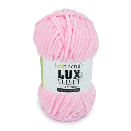 Fil chenille Loop'n Craft Lux Velvet 120 m / 100 g