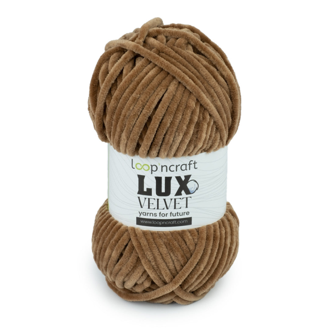 Fil chenille Loop'n Craft Lux Velvet 120 m / 100 g