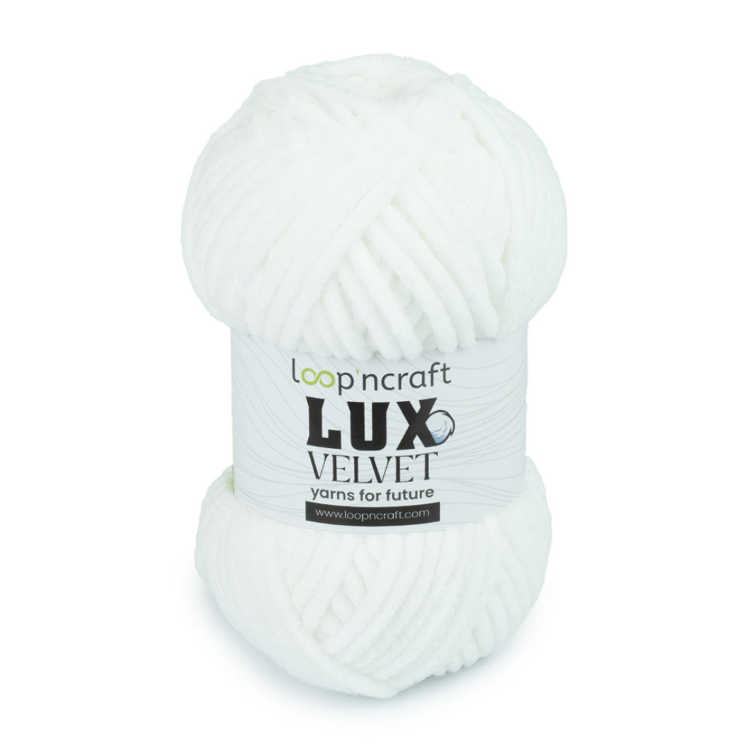 Fil chenille Loop'n Craft Lux Velvet 120 m / 100 g