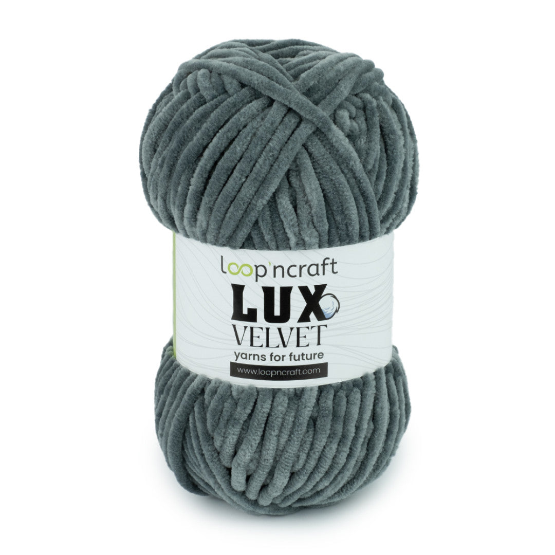 Fil chenille Loop'n Craft Lux Velvet 120 m / 100 g