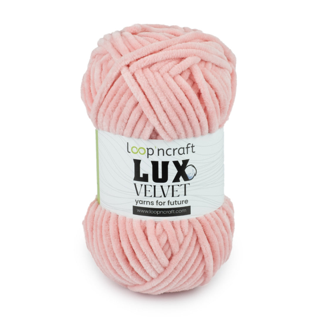 Fil chenille Loop'n Craft Lux Velvet 120 m / 100 g