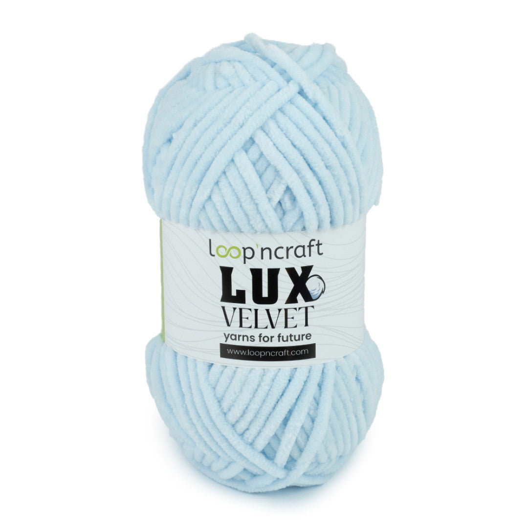 Fil chenille Loop'n Craft Lux Velvet 120 m / 100 g