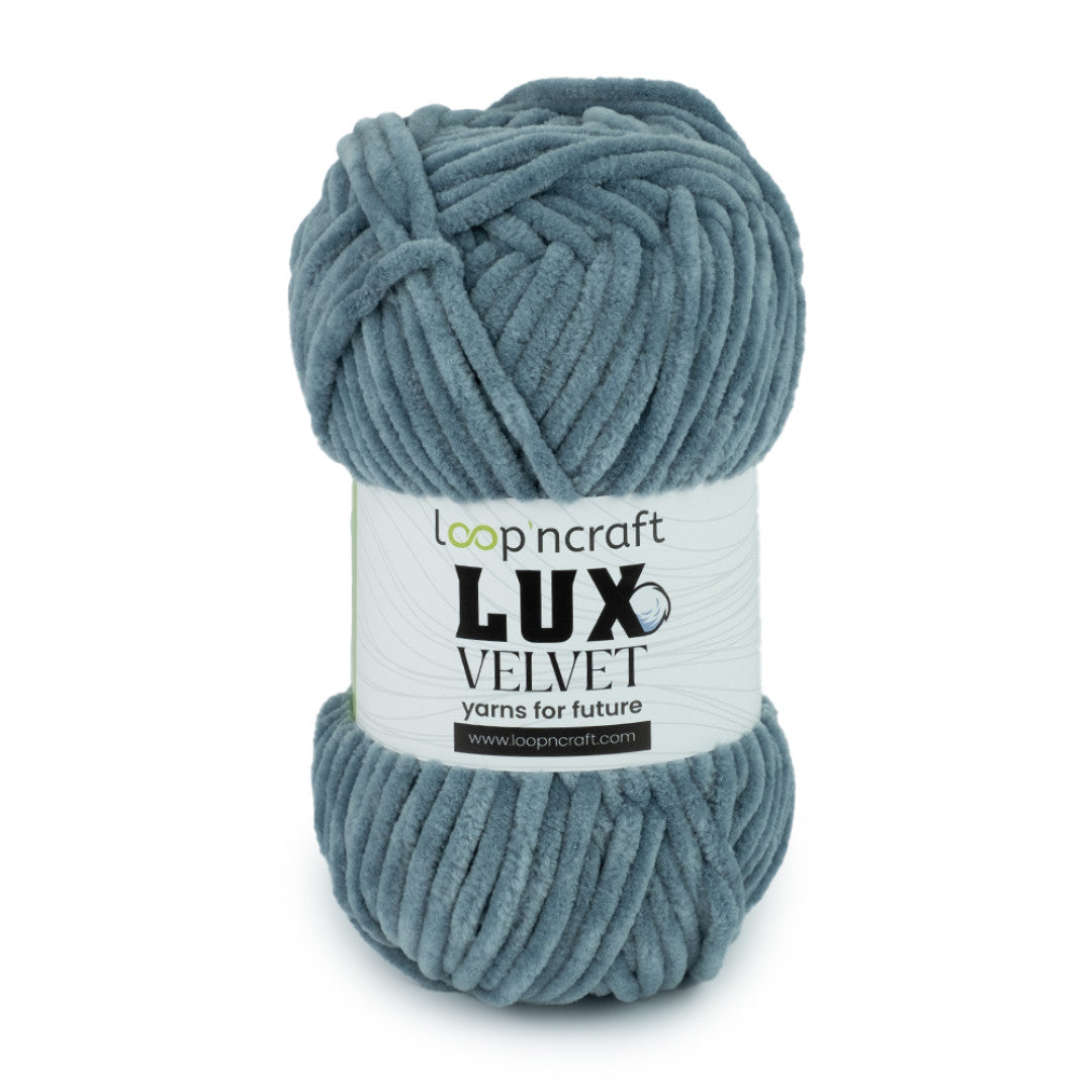 Fil chenille Loop'n Craft Lux Velvet 120 m / 100 g