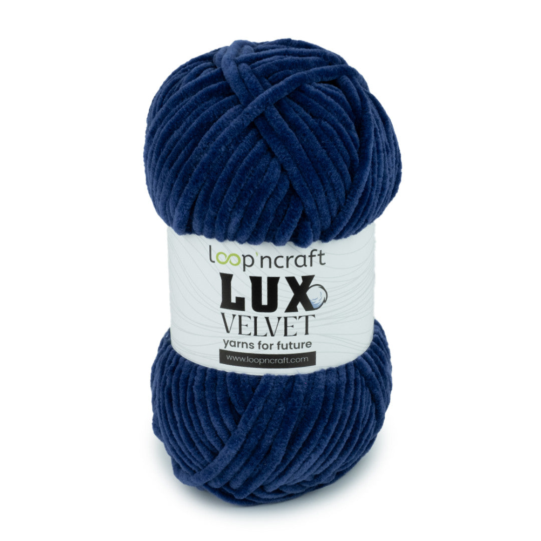Fil chenille Loop'n Craft Lux Velvet 120 m / 100 g