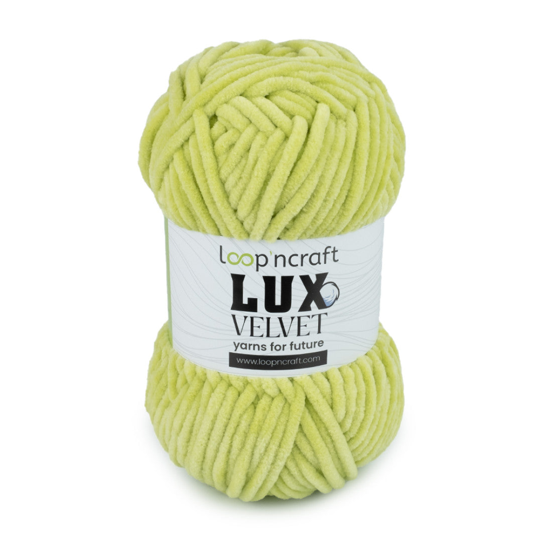 Fil chenille Loop'n Craft Lux Velvet 120 m / 100 g