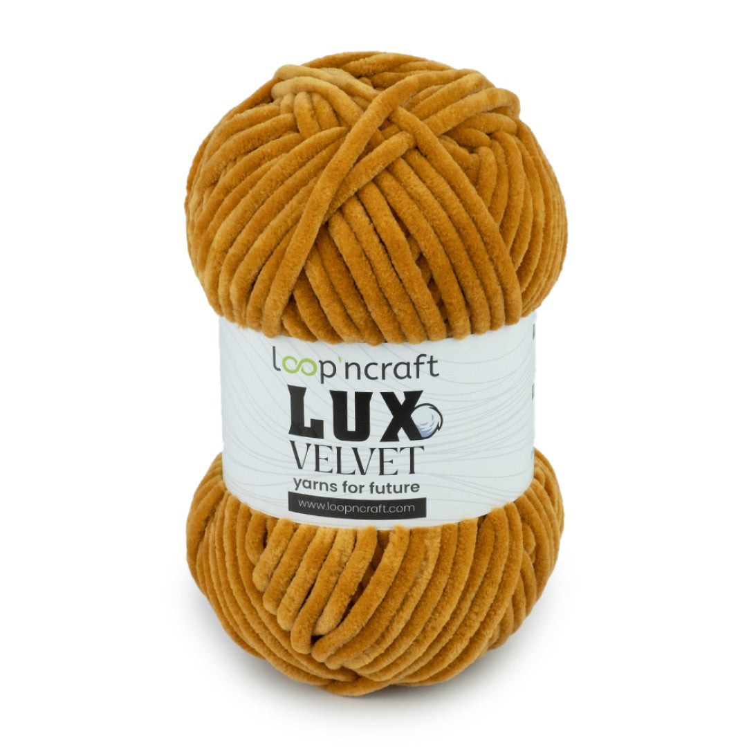 Fil chenille Loop'n Craft Lux Velvet 120 m / 100 g