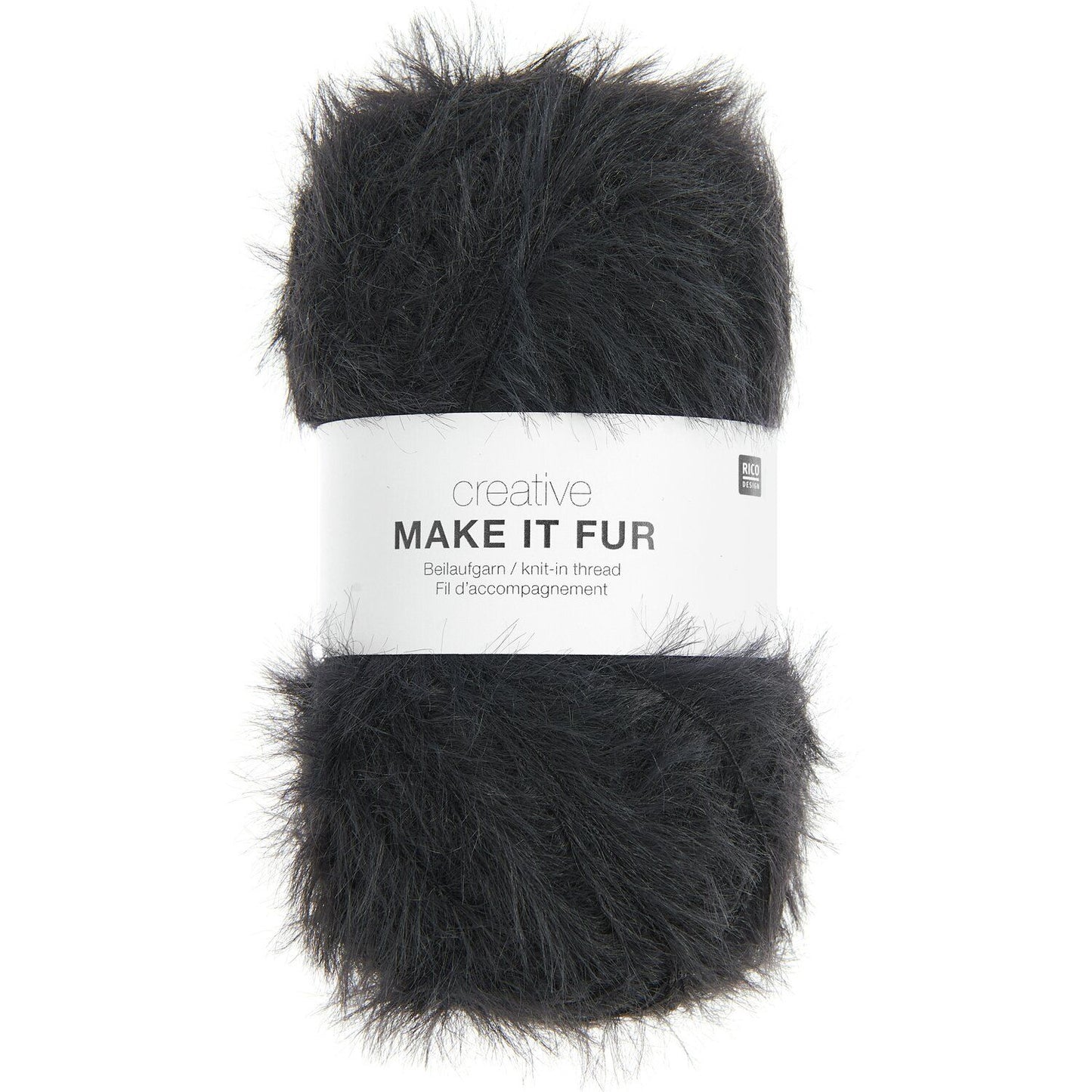 Rico Creative Make it Fur 50g 350m Beilaufgarn mit Felloptik