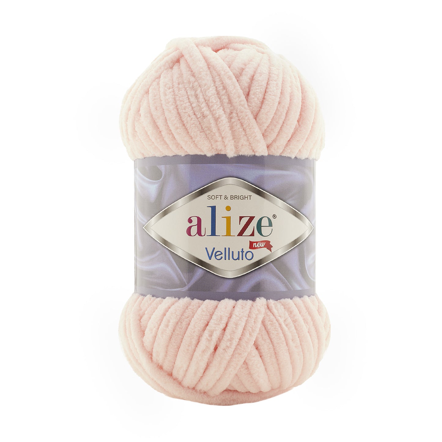Fil chenille Alize Velluto 100% micropolyester 100 g / 68 m