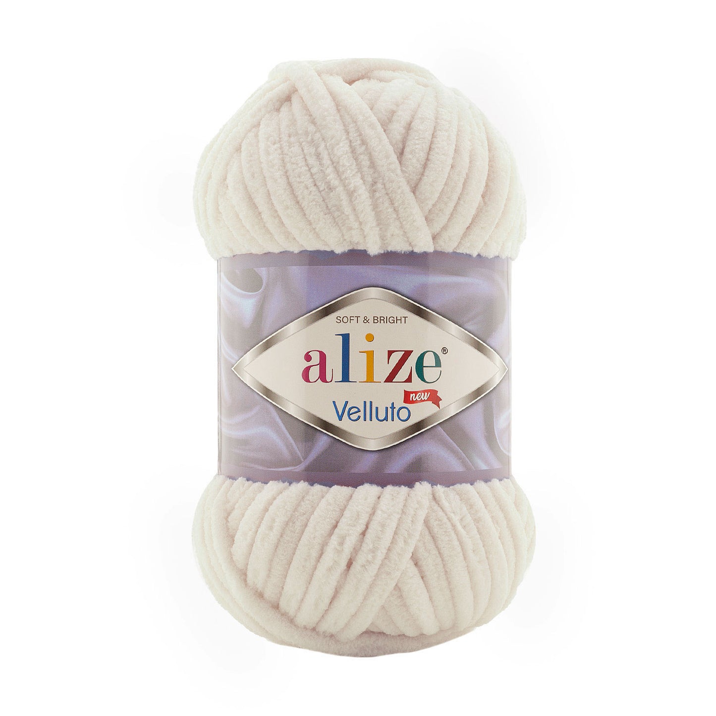 Fil chenille Alize Velluto 100% micropolyester 100 g / 68 m