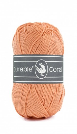 Durable Coral Baumwollgarn merzerisiert 125 m 50 g