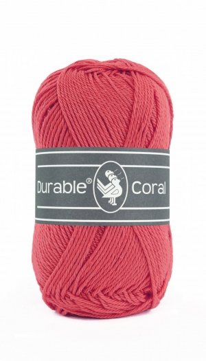 Durable Coral Baumwollgarn merzerisiert 125 m 50 g
