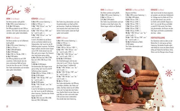 Mein Adventskalender-Häkelbuch: Sweet Minis Christmas