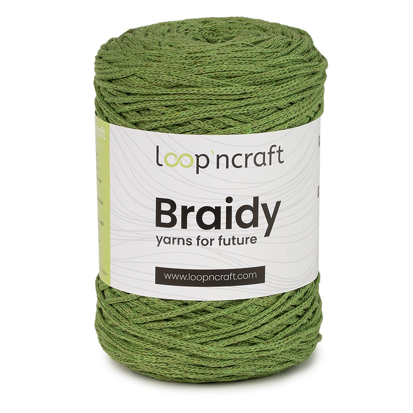Laine recyclée Loop'n Craft Braidy