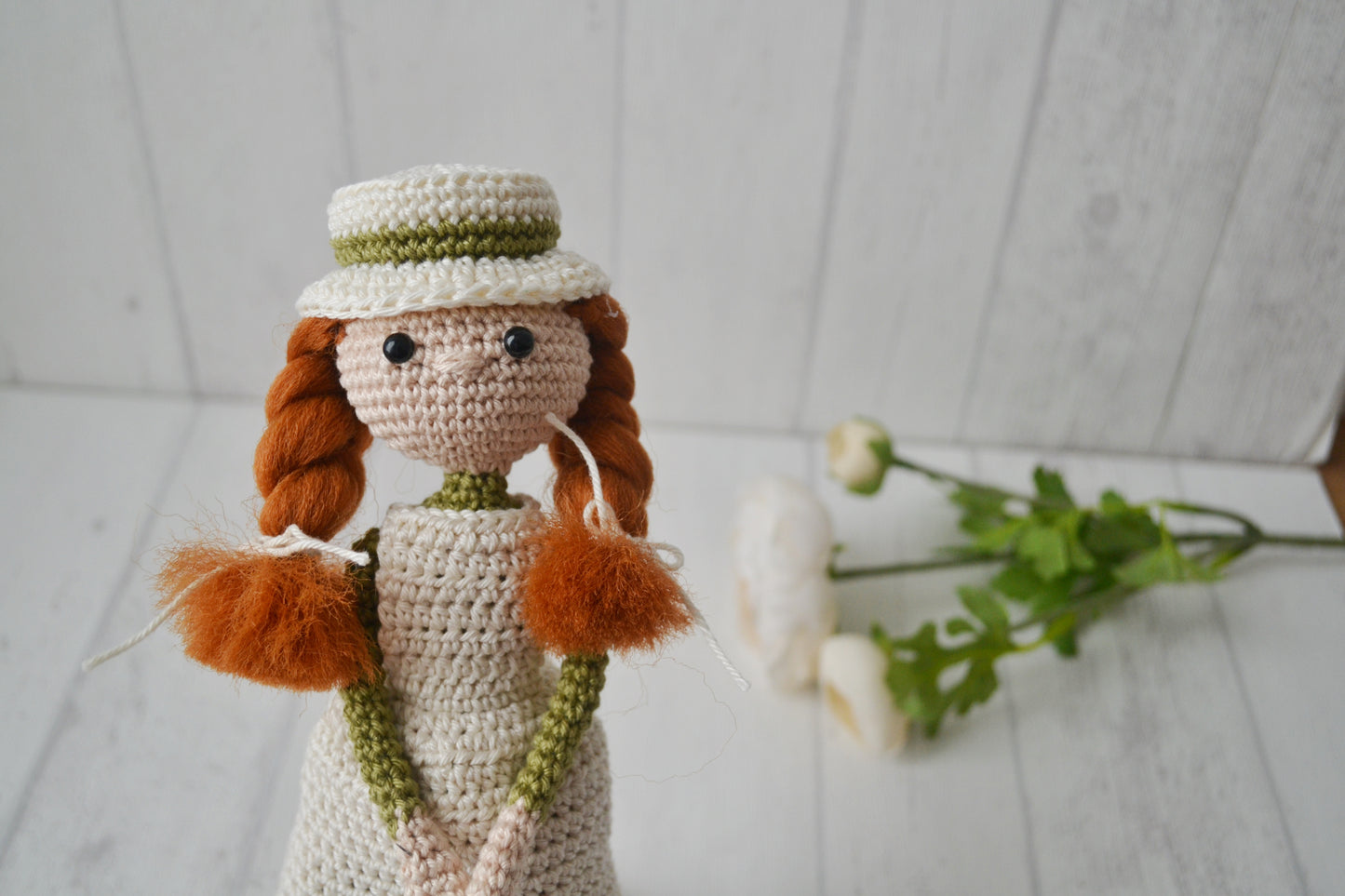 Laine à gros cheveux pour poupées au crochet