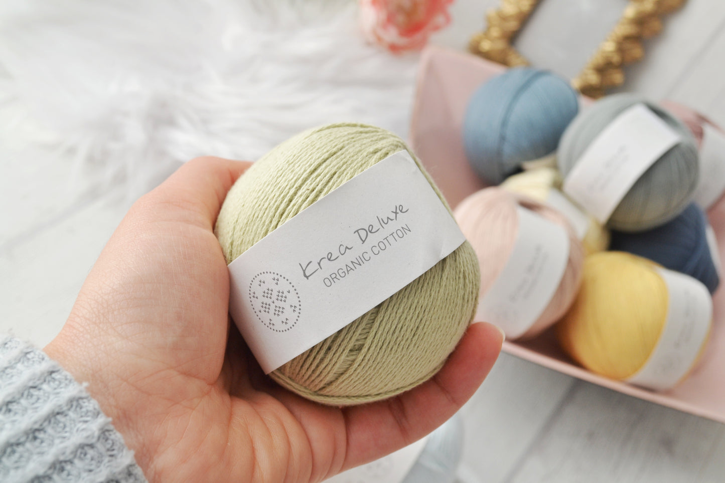 Krea Deluxe Organic Cotton 100 % Bio Baumwolle 50 g 165 m