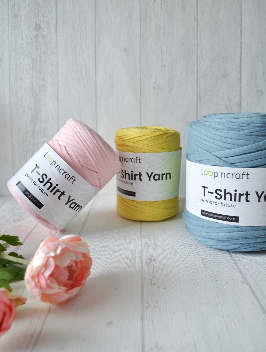 Loop'n Craft T-Shirt Garn Textilgarn 300-400 g