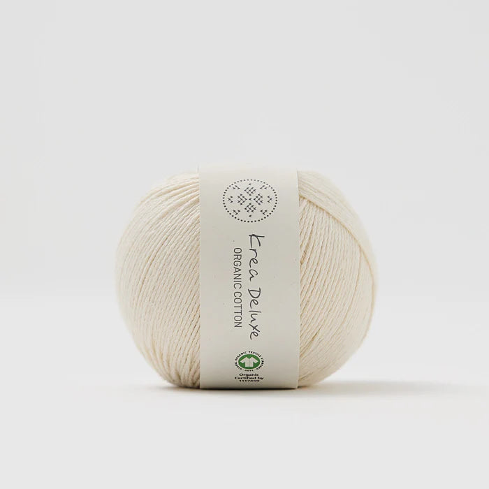 Krea Deluxe Organic Cotton 100 % Baumwolle in Bioqualität 50 g  165 m