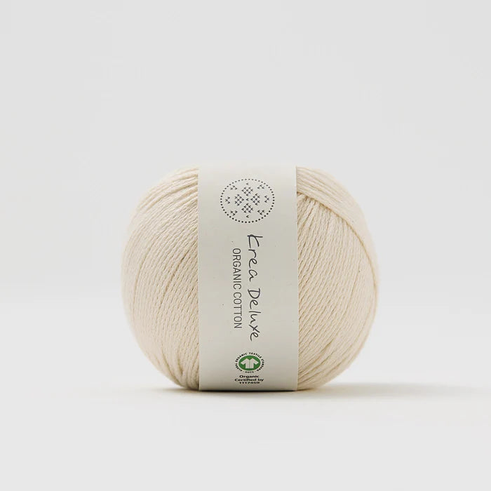 Krea Deluxe Organic Cotton 100 % Baumwolle in Bioqualität 50 g  165 m