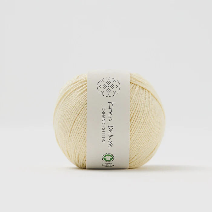 Krea Deluxe Organic Cotton 100 % Baumwolle in Bioqualität 50 g  165 m
