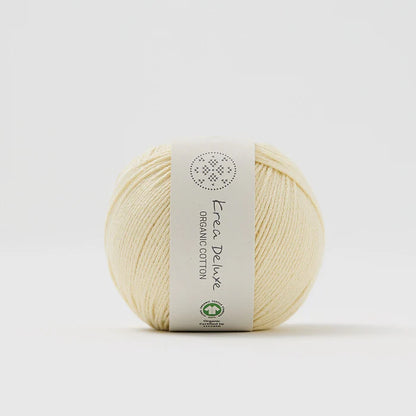 Coton biologique Krea Deluxe 100 % coton biologique 50 g 165 m