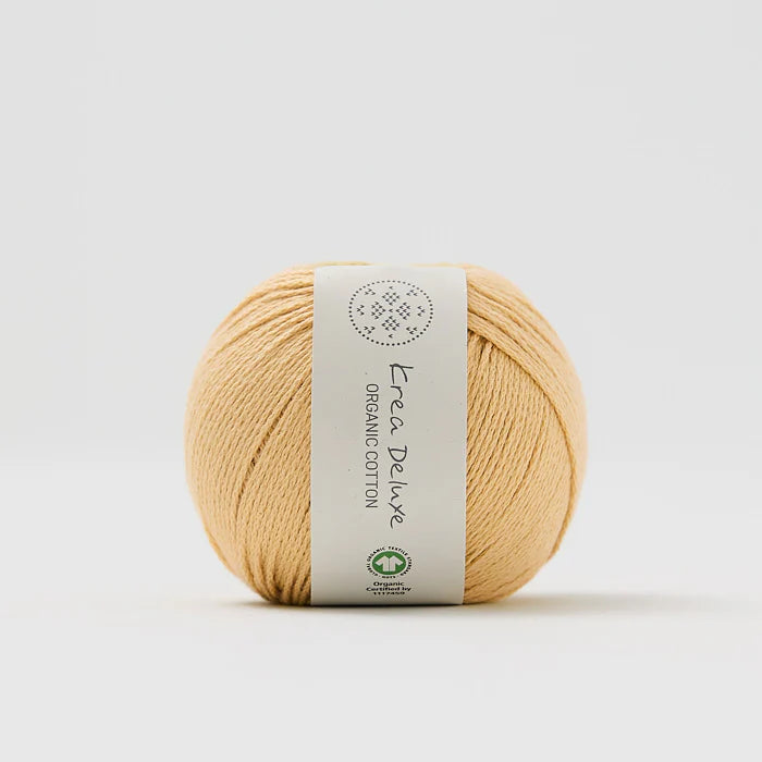 Coton biologique Krea Deluxe 100 % coton biologique 50 g 165 m