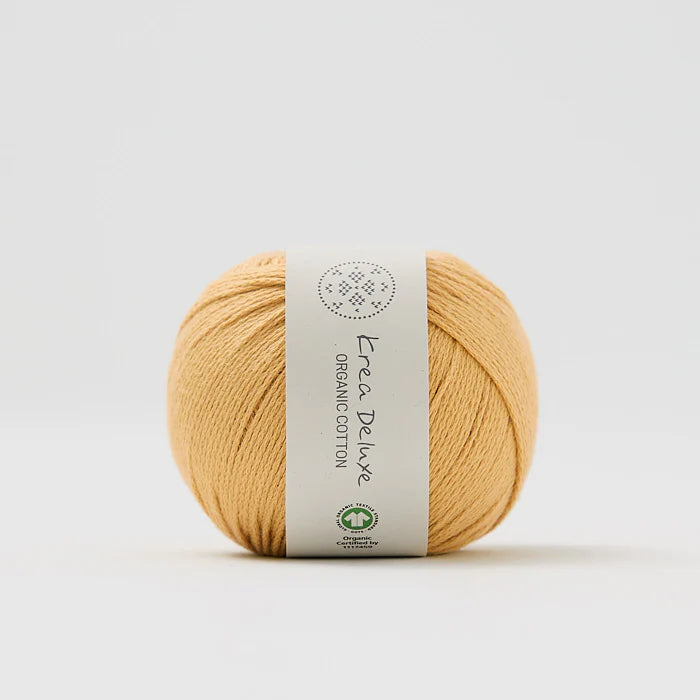 Krea Deluxe Organic Cotton 100 % Baumwolle in Bioqualität 50 g  165 m